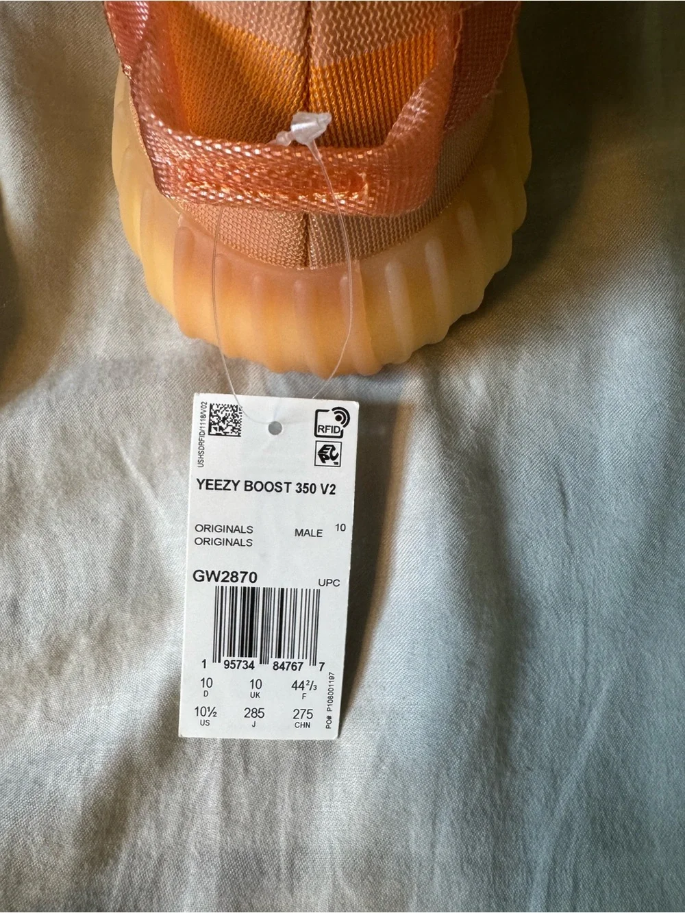 adidas Yeezy boost 350 mono size 10.5